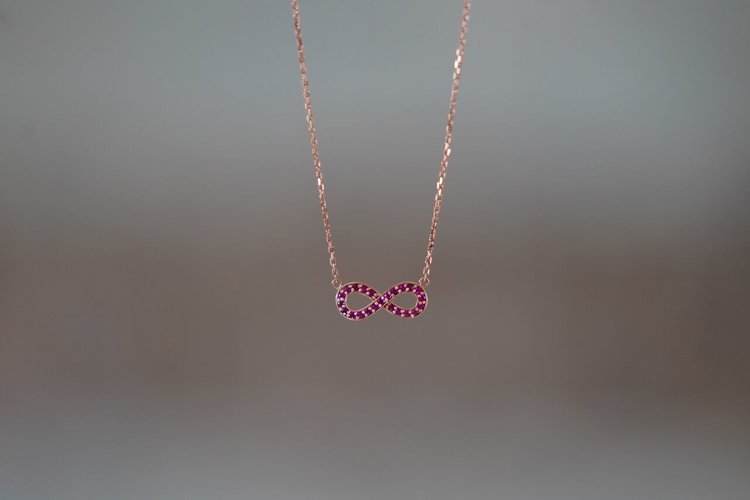 Custom Design Infinity Necklace